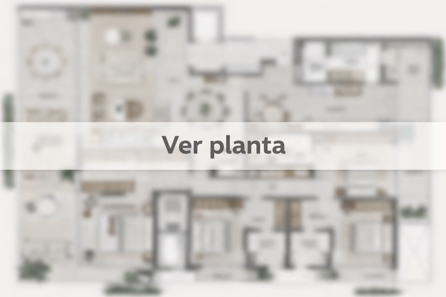 Planta ampla do apartamento Vie Ipanema – Balassiano Vieira Souto 432